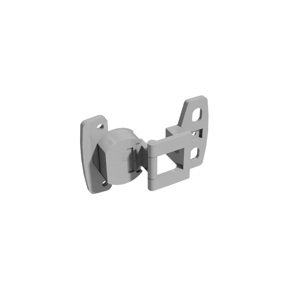 Omega hinge