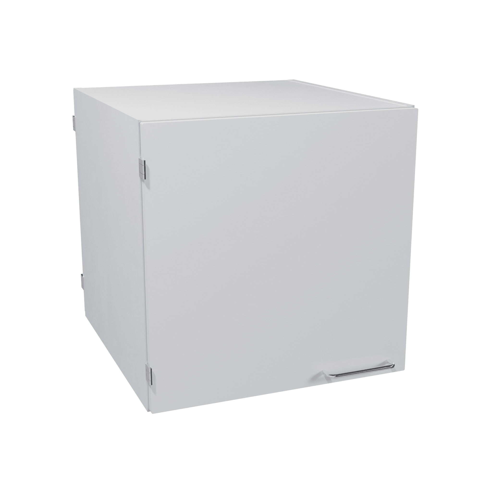 Overhead cabinet for bridge with solid door