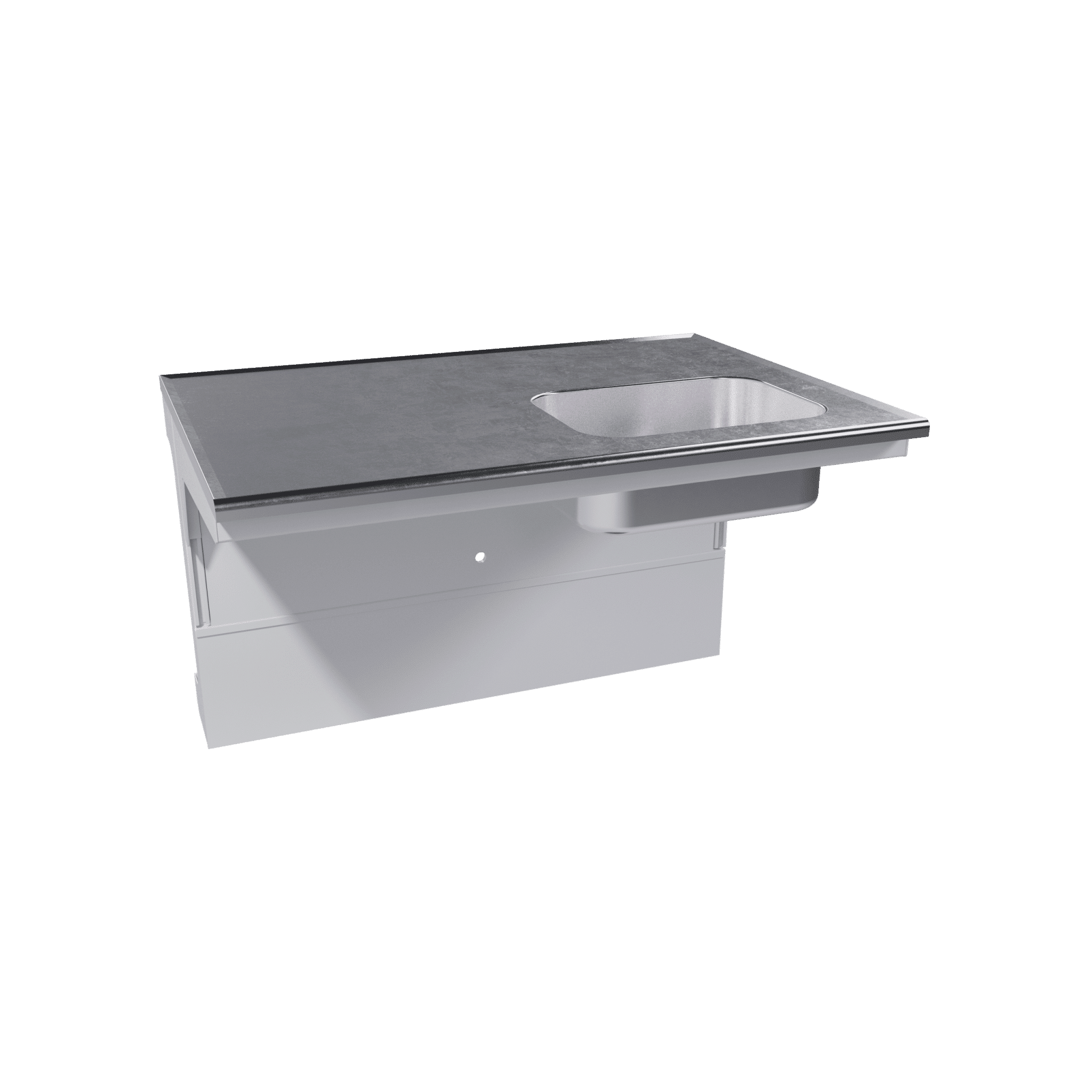 Panel sink table – Steel 316