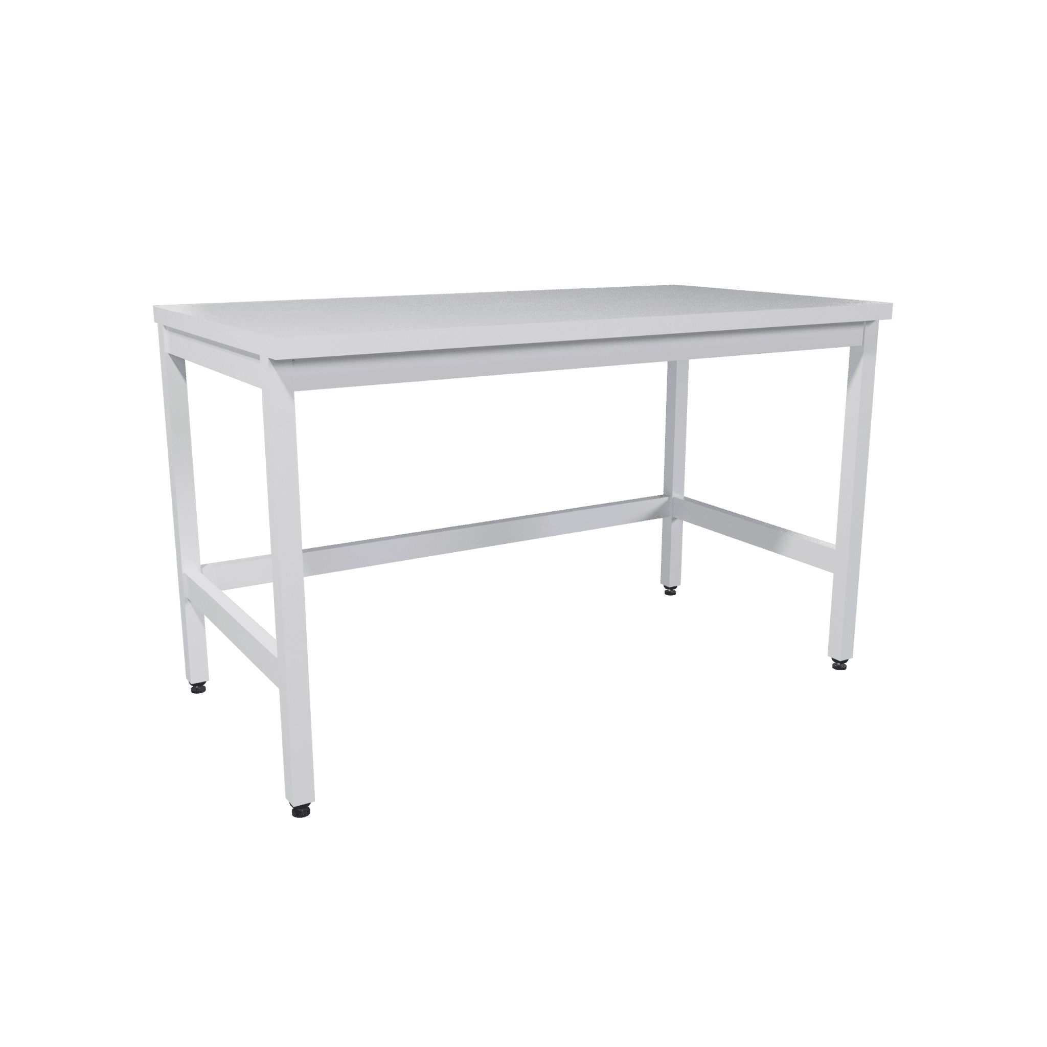 Table on legs with laminate worktop