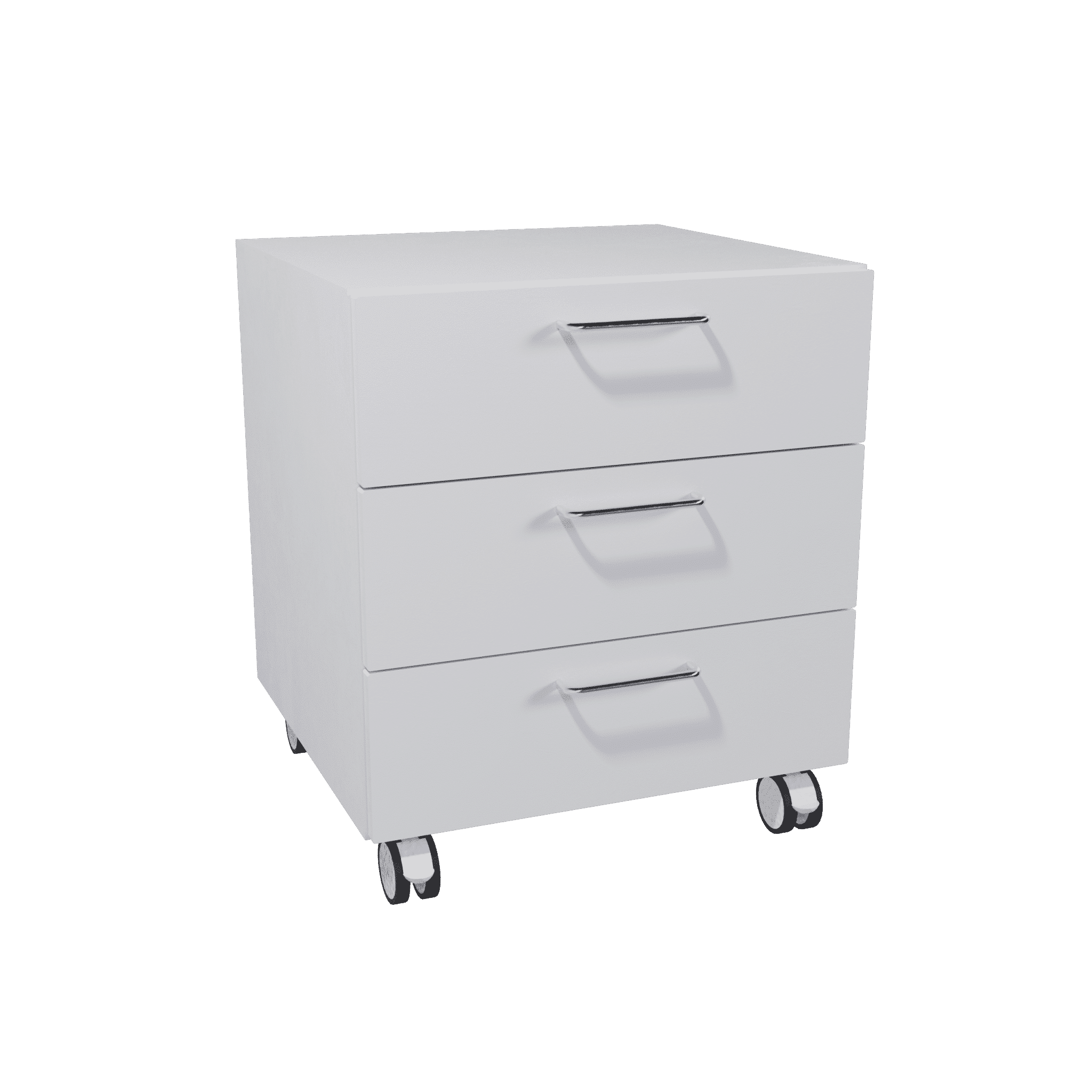 Underbench cabinet – mobile with drawers