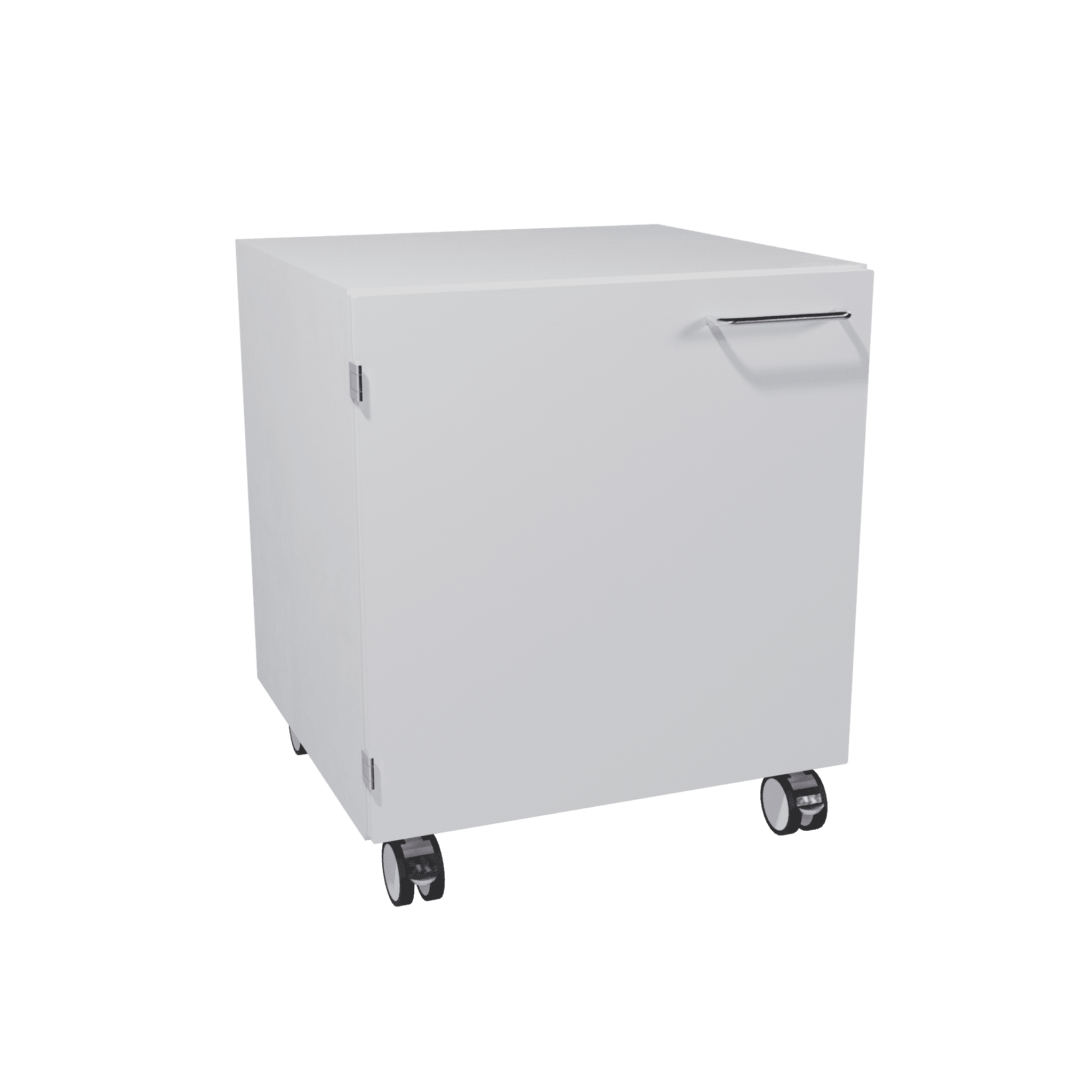 Underbench cabinet – mobile with solid door