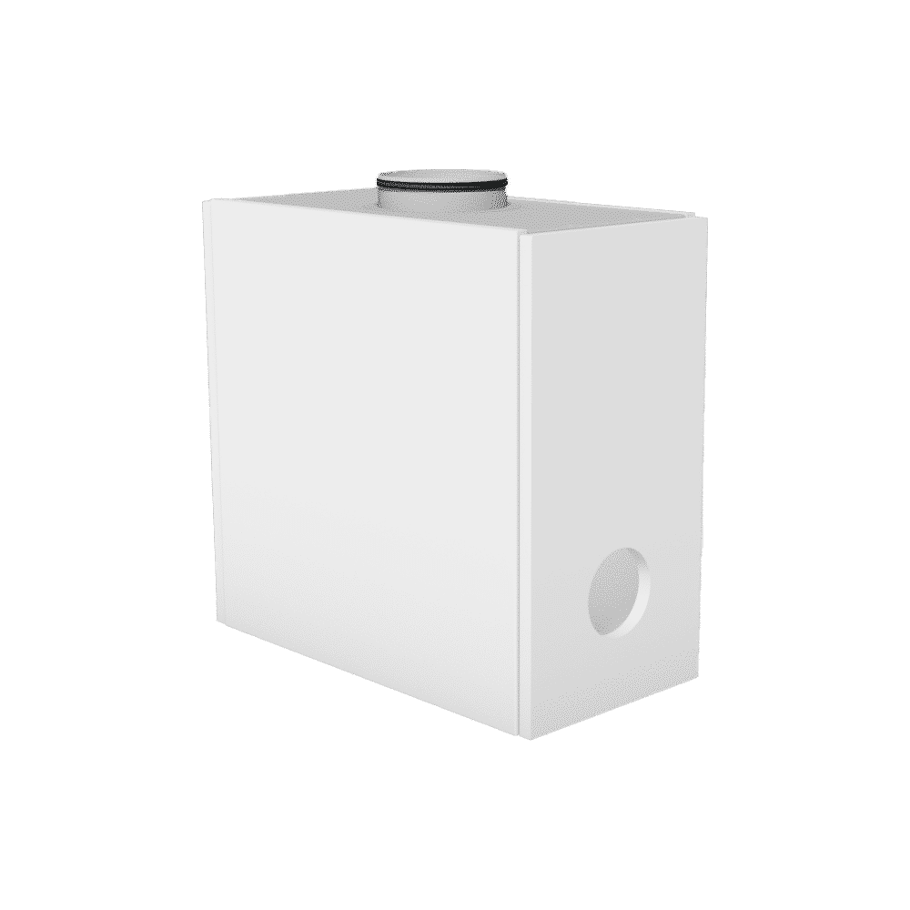 Wall mounted cabinet for fume extraction arm