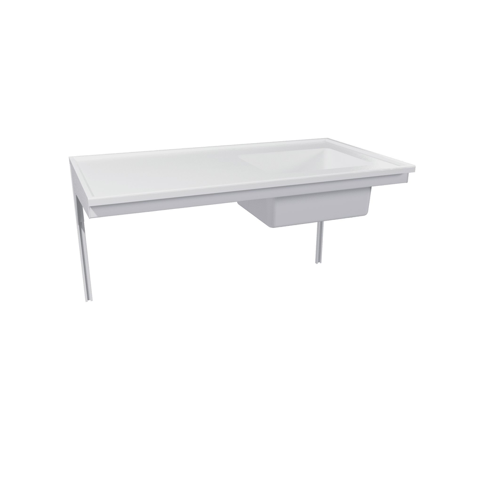 Wall sink table – Epoxy