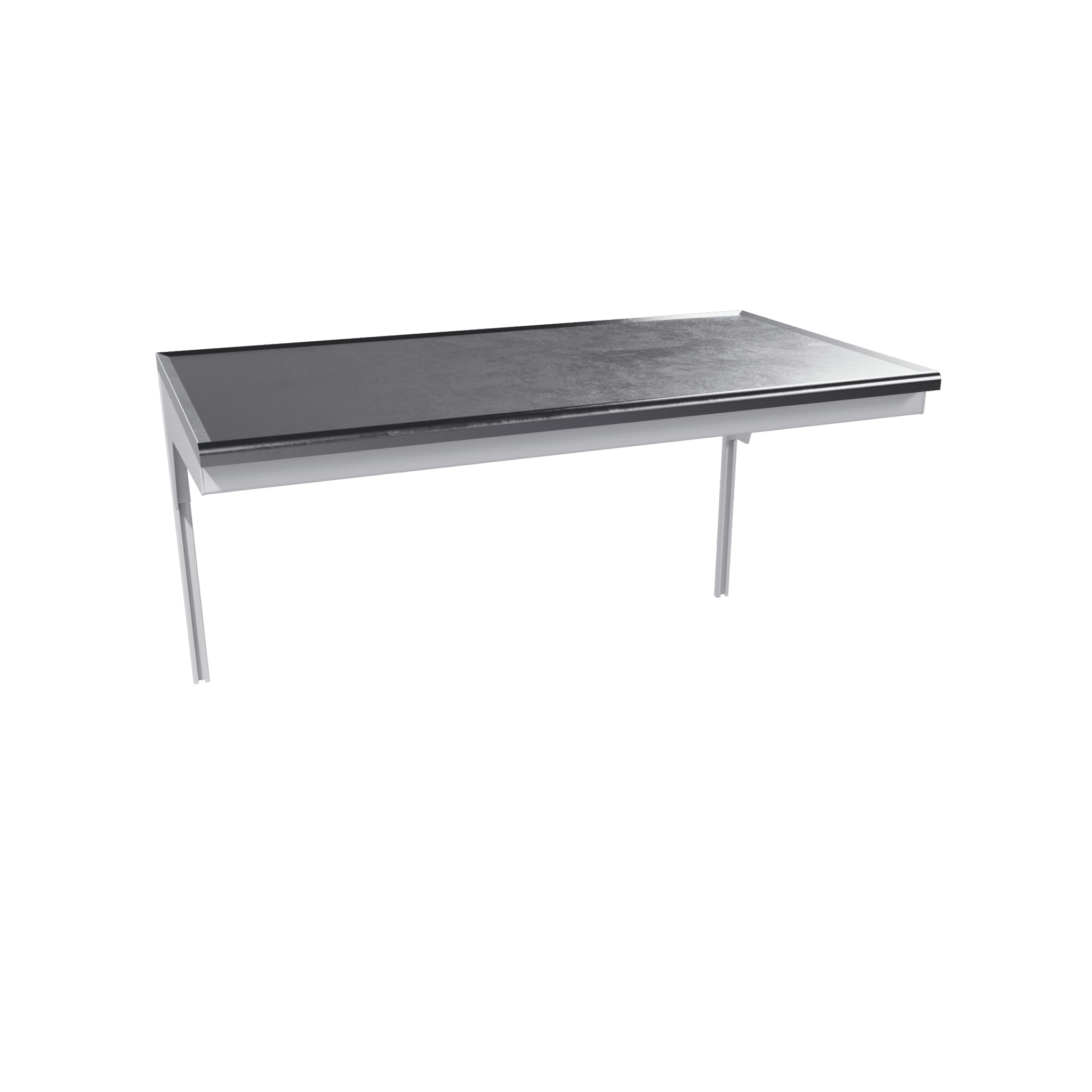 Table for Wall with 316 Stainless Steel Worktop
